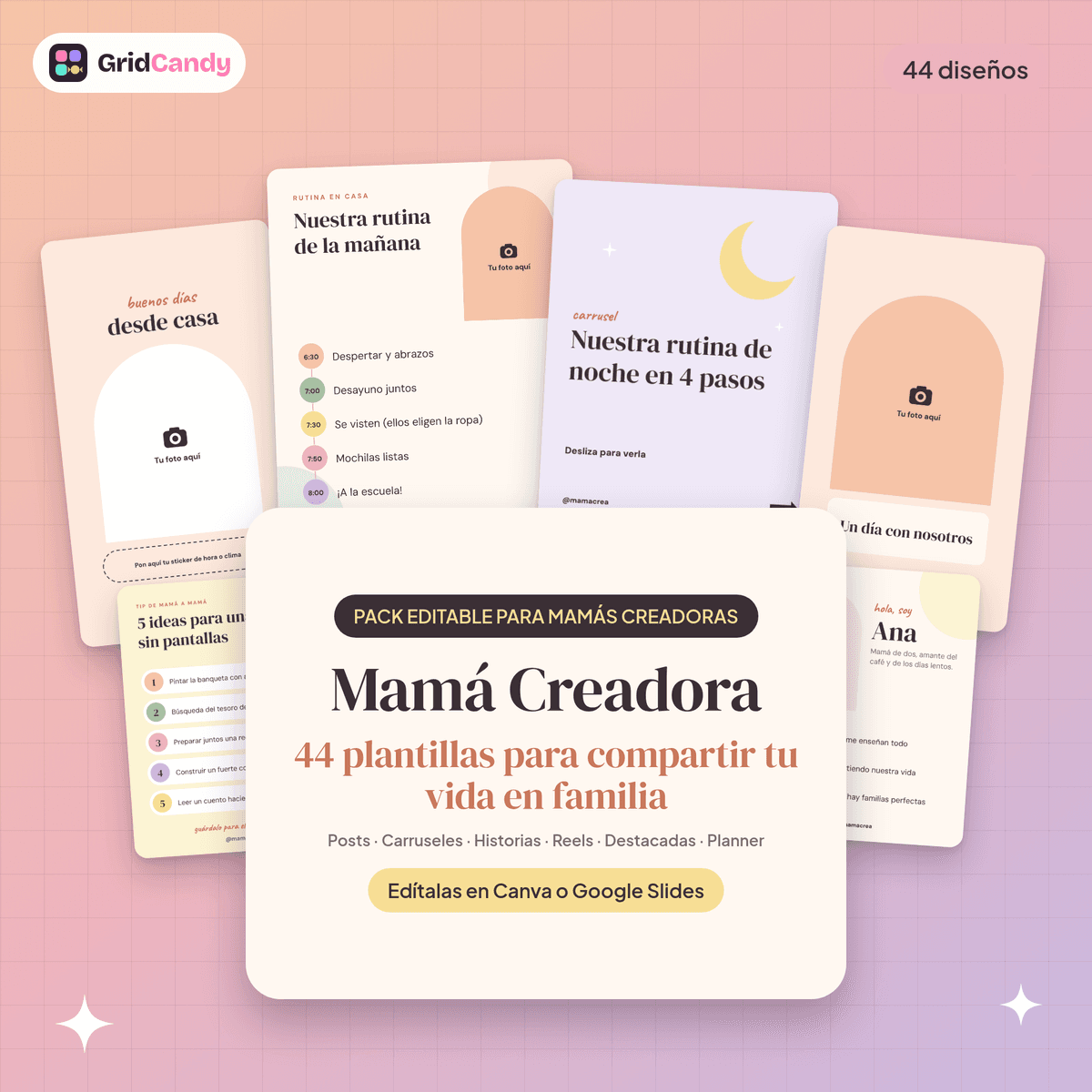 Vista previa ilustrativa de Mamá Creadora